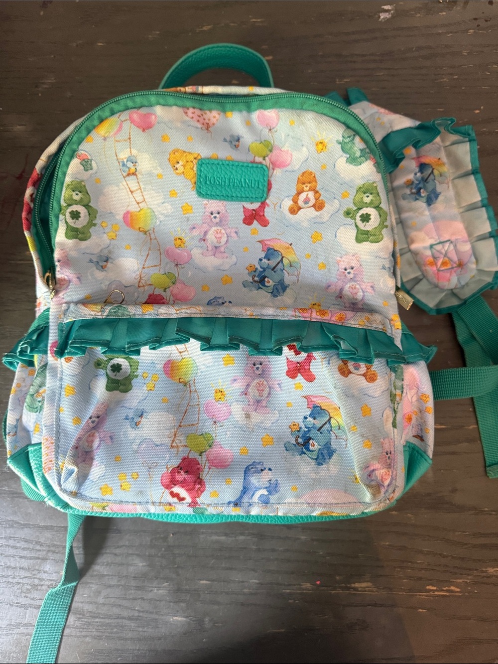 Posh peanut x Care Bears mini backpack